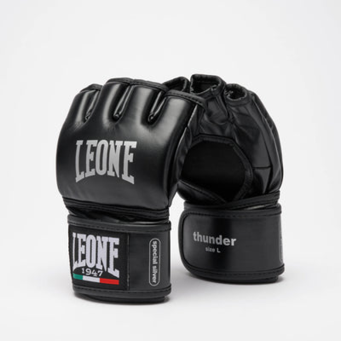 ММА Ръкавици - Leone - MMA THUNDER GLOVES - GP101 - Black